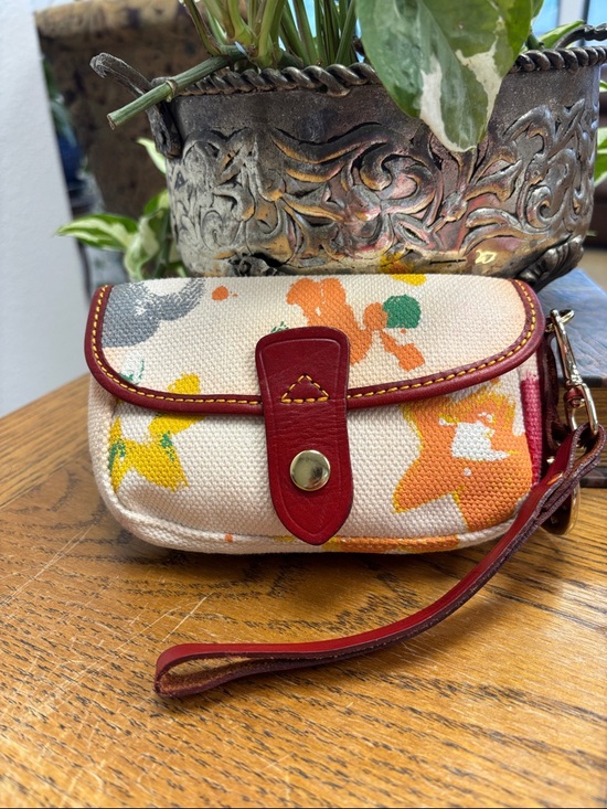Dooney & Bourke Handbags - Dooney and Bourke splatter paint wristlet